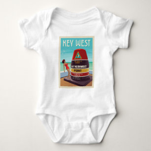 Key West Florida Baby Bodysuit
