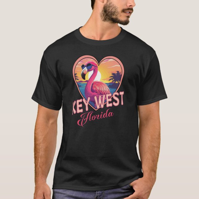 Key West Florida Beach T-Shirt (Front)