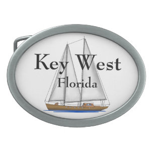 Key West Florida Belt Buckle