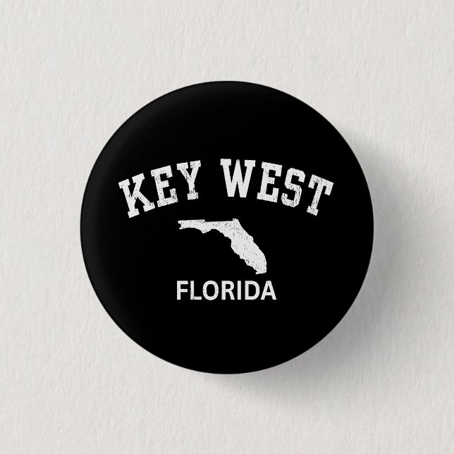 Key West Florida  Button (Front)