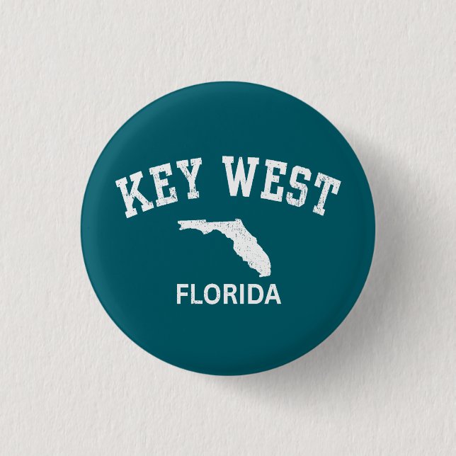 Key West Florida  Button (Front)