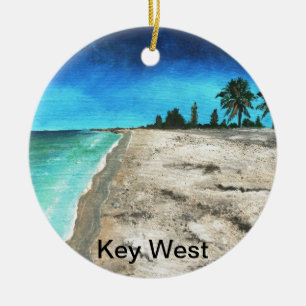 key west florida christmas ornament