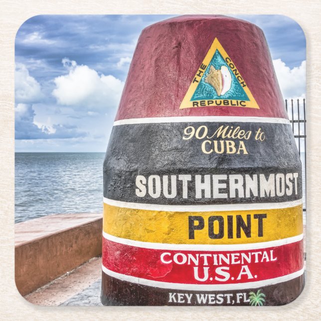 Key West Florida Coaster (Front)