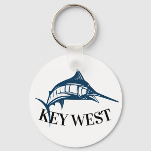 Key West Florida fish Keychain