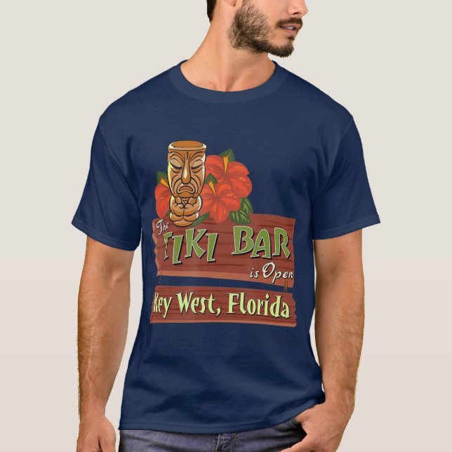 Key West Florida iki Bar T-Shirt (Front)