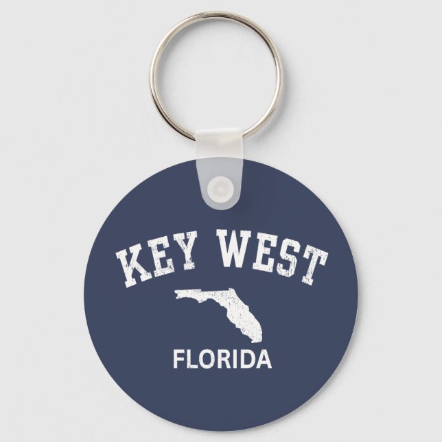 Key West Florida  Keychain (Front)