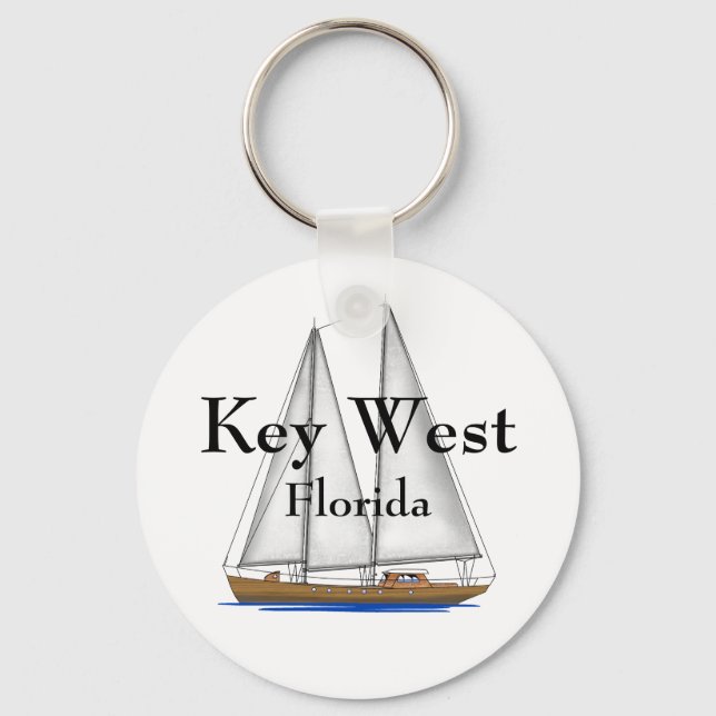 Key West Florida Keychain (Front)
