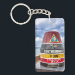 Key West Florida Keychain<br><div class="desc">Key West, Florida, Southernmost Point, tropical, vacation, island, </div>