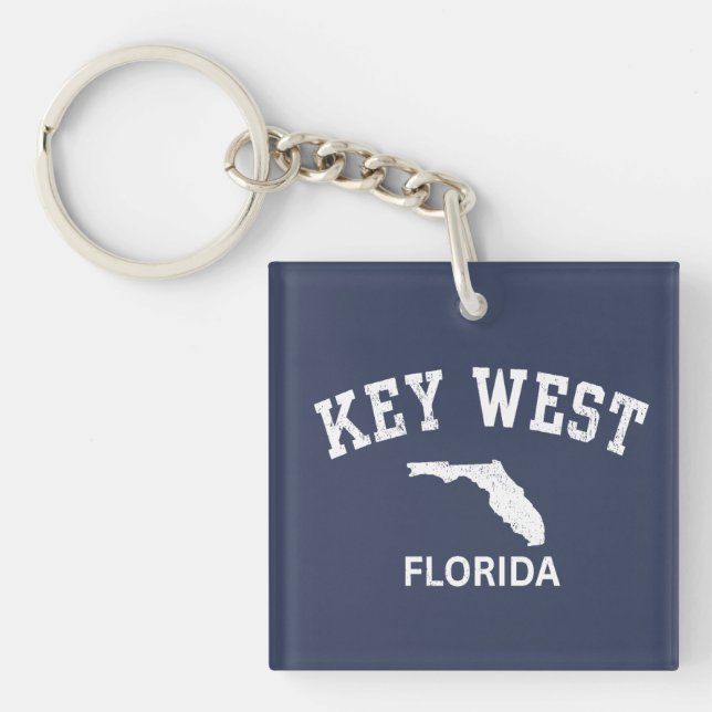 Key West Florida  Keychain (Front)