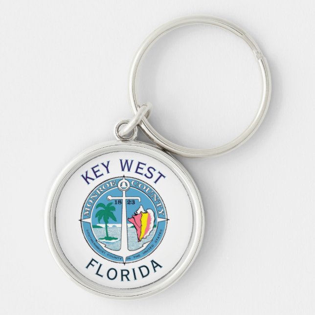 Key West - Florida Keys Keychain (Front)