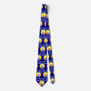 Key West Florida Keys Sailing Neck Tie