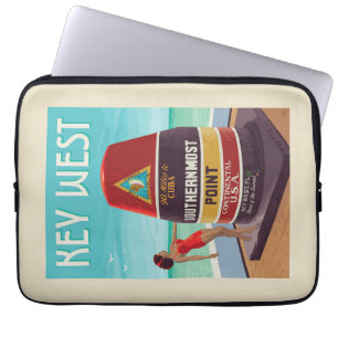 Key West Florida Laptop Sleeve