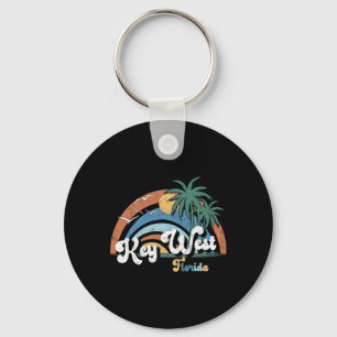 Key West Florida Miami Vibes Beach Sunshine State  Keychain