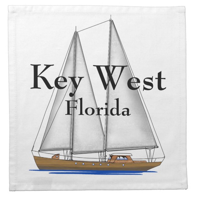 Key West Florida Napkin (Front)