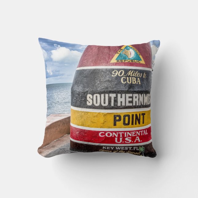 Key West Florida Pillow (Front)