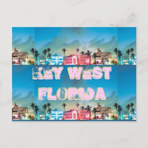 KEY WEST Florida Postcard