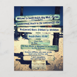 Key West Florida Postcard