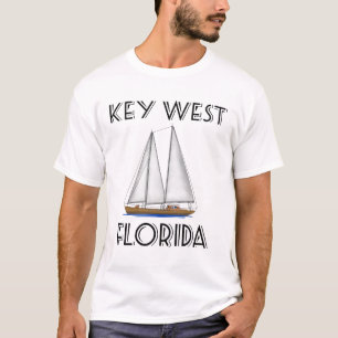 Key West Florida Sailing T-Shirt