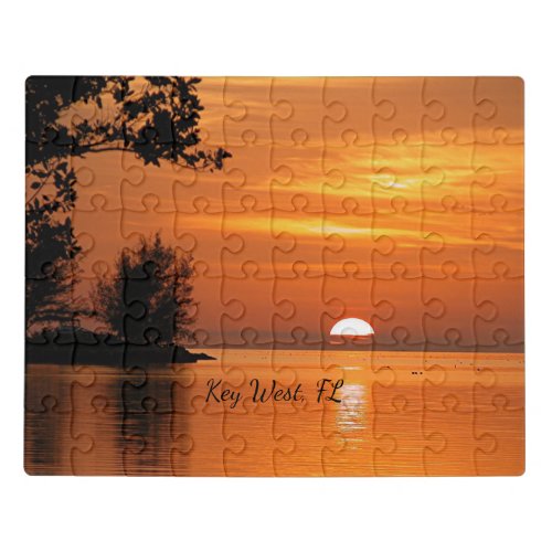 Key West Florida sunset Jigsaw Puzzle