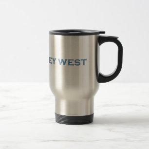 Key West Florida (text logo) Travel Mug