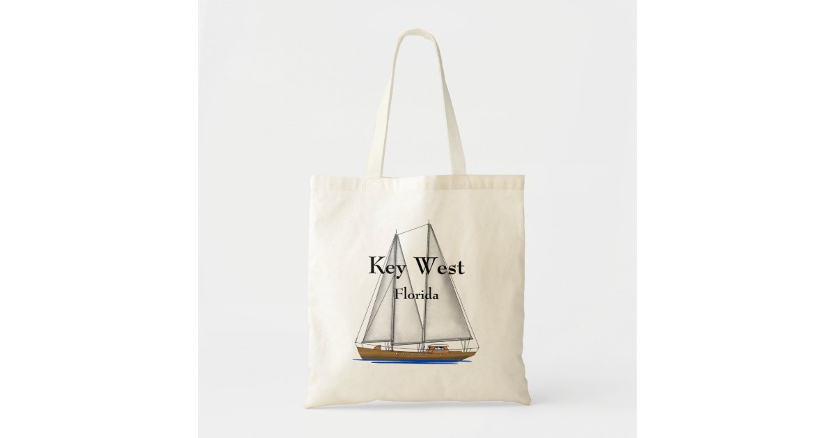 Custom Text Personalized Monogram 100% Cotton Color Handle Boat Tote Canvas  Bag Navy 2 Letters