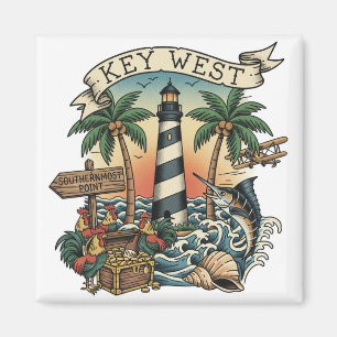 Key West Florida Travel Magnet