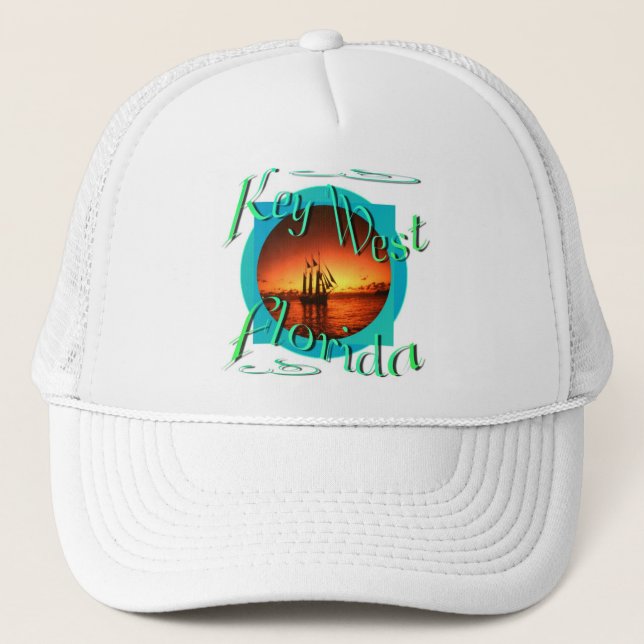 Key West Florida Trucker Hat (Front)