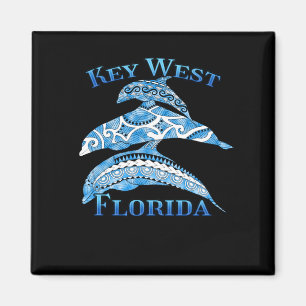 Key West Florida Vacation Tribal Dolphins Magnet