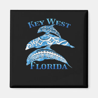 Key West Florida Vacation Tribal Dolphins Magnet