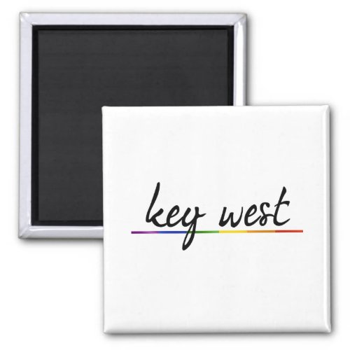 KEY WEST GAY PRIDE _png Magnet