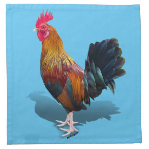 Key West - Gypsy Rooster Cloth Napkin