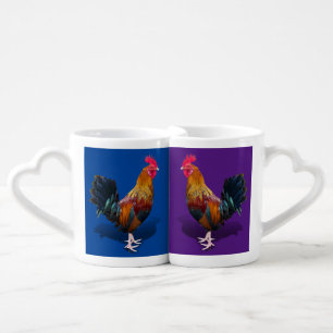 Key West - Gypsy Rooster Coffee Mug Set