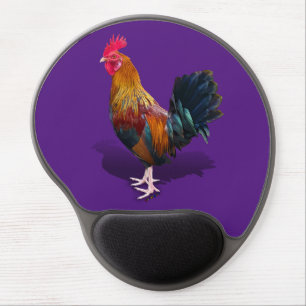 Key West - Gypsy Rooster Gel Mouse Pad