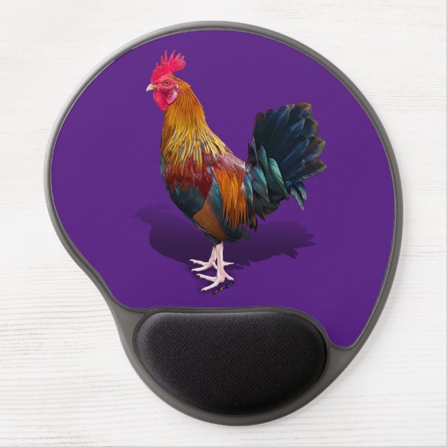 Key West - Gypsy Rooster Gel Mouse Pad (Front)