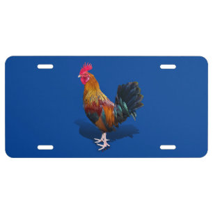 Key West - Gypsy Rooster License Plate