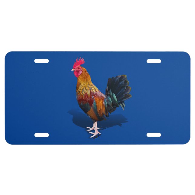 Key West - Gypsy Rooster License Plate (Front)