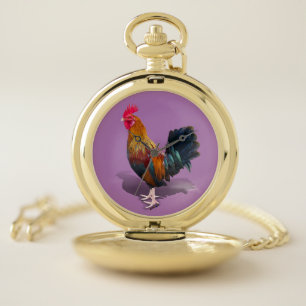 Key West - Gypsy Rooster Pocket Watch