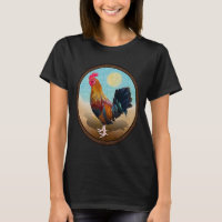 Key West - Gypsy Rooster Vintage Oval