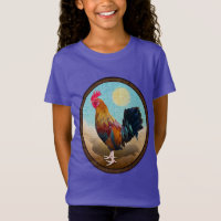 Key West - Gypsy Rooster Vintage Oval