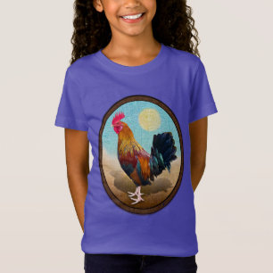 Key West - Gypsy Rooster Vintage Oval T-Shirt