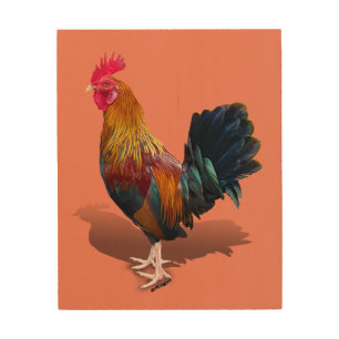 Key West - Gypsy Rooster Wood Wall Art