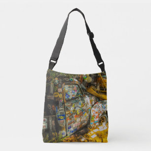 Key West is Art, Old Pickup Truck Crossbody Bag