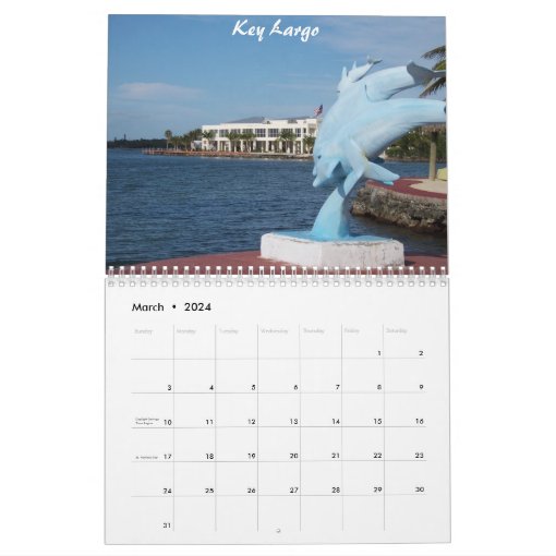 Key West & Key Largo Calendar Zazzle