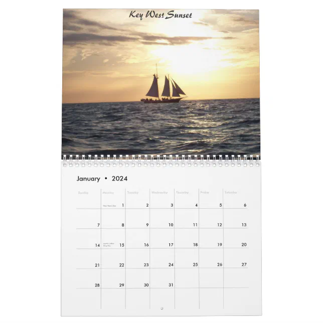 Key West & Key Largo Calendar Zazzle