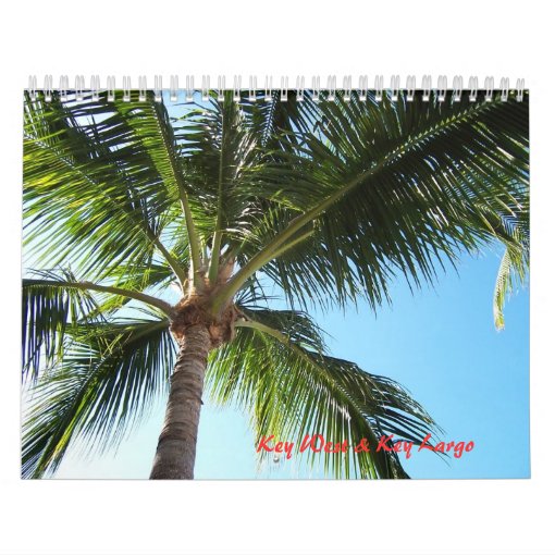 Key West & Key Largo Calendar Zazzle