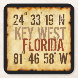 Key West Latitude Coaster