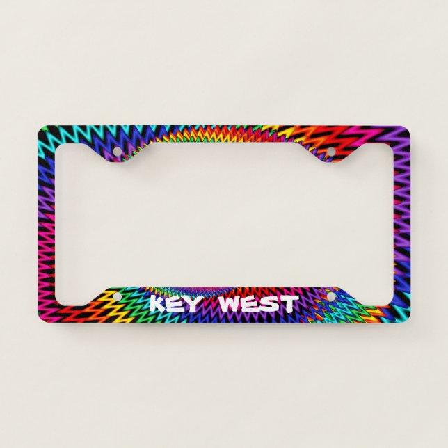 Key West License Plate Frame (Front)