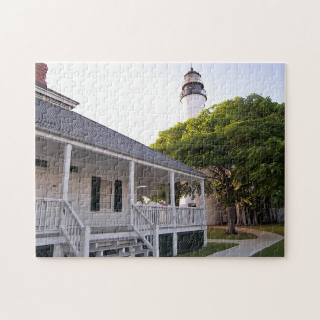 Key West Lighthouse, Florida Jigsaw Puzzle (Horizontal)