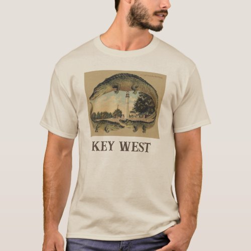 Key West Lighthouse Gators T_Shirt