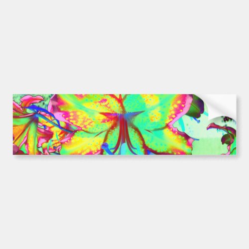 Key West Lily Bumper Sticker